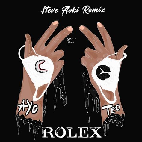 rolex steve aoki remix|teo and ayo rolex.